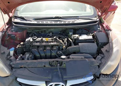 2013 Hyundai Elantra Gls from USA, damaged, VIN 5NPDH4AE5DH344766